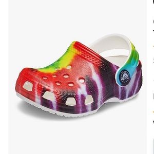 NWT Crocs Littles Graphic CG